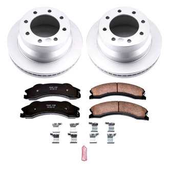 PowerStop® - Z17 Evolution Geomet® Plain Rear Brake Kit
