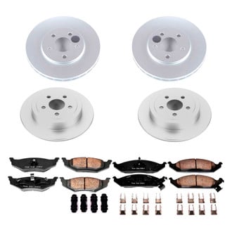 PowerStop® - Evolution Geomet® Z17 Plain Brake Kit
