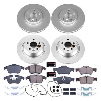 PowerStop® - Z17 Evolution Geomet® Plain Front and Rear Brake Kit