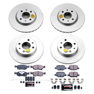 PowerStop® - Z17 Evolution Geomet® Plain Brake Kit