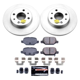 PowerStop® - Z17 Evolution Geomet® Plain Rear Brake Kit