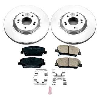 PowerStop® - Z17 Evolution Geomet® Plain Front Brake Kit