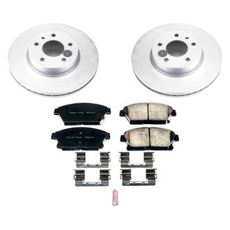 PowerStop® - Z17 Evolution Geomet® Plain Front Brake Kit