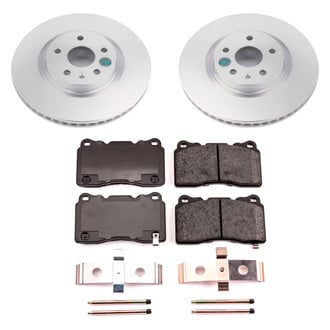 PowerStop® - Z17 Evolution Geomet® Plain Front Brake Kit