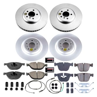 PowerStop® - Z17 Evolution Geomet® Plain Front and Rear Brake Kit
