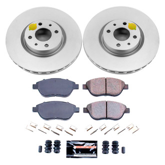 PowerStop® - Z17 Evolution Geomet® Plain Front Brake Kit