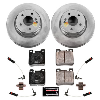 PowerStop® - Z17 Evolution Geomet® Plain Rear Brake Kit