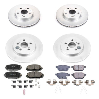 PowerStop® - Evolution Geomet® Z17 Plain Brake Kit