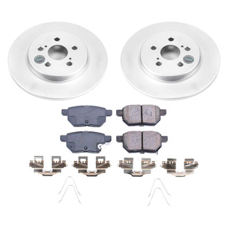 PowerStop® - Z17 Evolution Geomet® Plain Rear Brake Kit