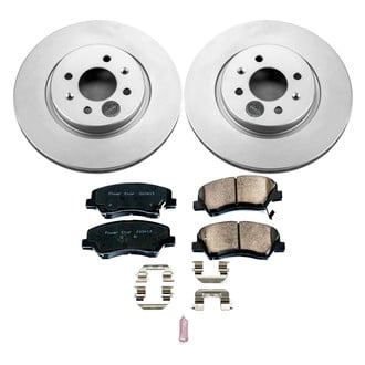 PowerStop® - Z17 Evolution Geomet® Plain Front Brake Kit
