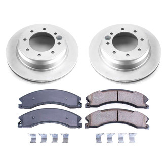 PowerStop® - Z17 Evolution Geomet® Plain Rear Brake Kit