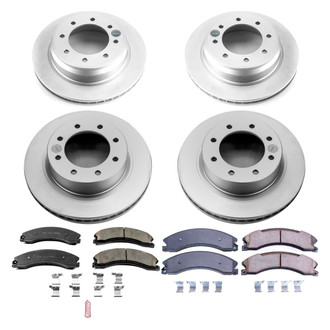 PowerStop® - Evolution Geomet® Z17 Plain Brake Kit