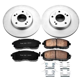 PowerStop® - Z17 Evolution Geomet® Plain Front Brake Kit