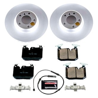 PowerStop® - Z17 Evolution Geomet® Plain Front Brake Kit