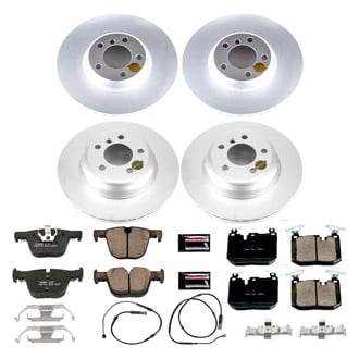 PowerStop® - Z17 Evolution Geomet® Plain Front and Rear Brake Kit