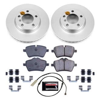 PowerStop® - Z17 Evolution Geomet® Plain Front Brake Kit
