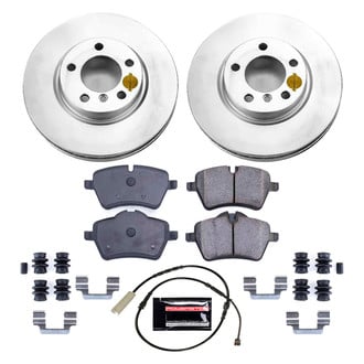 PowerStop® - Z17 Evolution Geomet® Plain Front Brake Kit