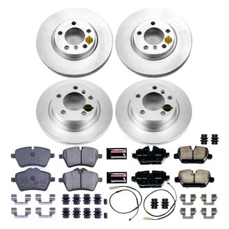 PowerStop® - Z17 Evolution Geomet® Plain Front and Rear Brake Kit