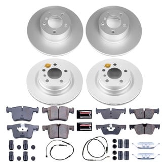 PowerStop® - Z17 Evolution Geomet® Plain Front and Rear Brake Kit