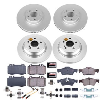 PowerStop® - Z17 Evolution Geomet® Plain Front and Rear Brake Kit