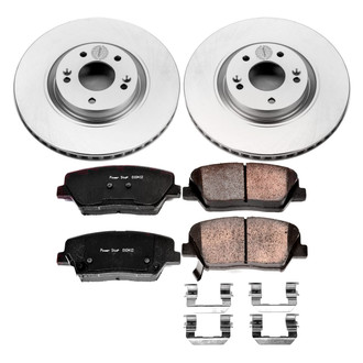 PowerStop® - Z17 Evolution Geomet® Plain Front Brake Kit