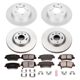 PowerStop® - Evolution Geomet® Z17 Plain Brake Kit