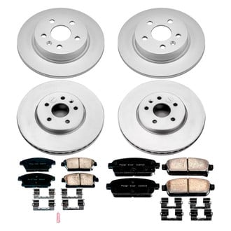 PowerStop® - Z17 Evolution Geomet® Plain Brake Kit