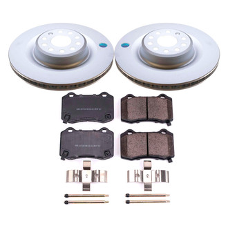 PowerStop® - Z17 Evolution Geomet® Plain Rear Brake Kit