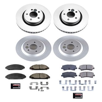 PowerStop® - Z17 Evolution Geomet® Plain Front and Rear Brake Kit