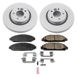 PowerStop® - Z17 Evolution Geomet® Plain Front Brake Kit