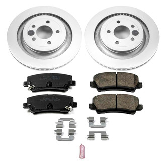 PowerStop® - Z17 Evolution Geomet® Plain Rear Brake Kit