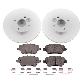 PowerStop® - Z17 Evolution Geomet® Plain Front Brake Kit