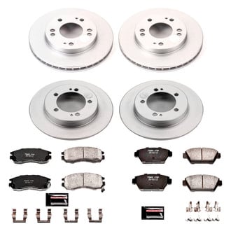 PowerStop® - Z17 Evolution Geomet® Plain Brake Kit