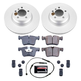 PowerStop® - Z17 Evolution Geomet® Plain Front Brake Kit