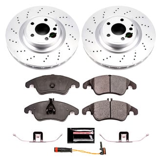 PowerStop® - Z17 Evolution Geomet® Plain Front Brake Kit
