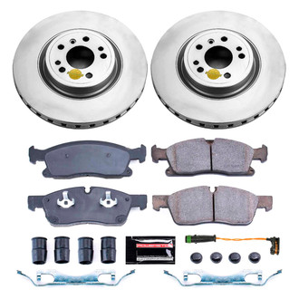 PowerStop® - Z17 Evolution Geomet® Plain Front Brake Kit