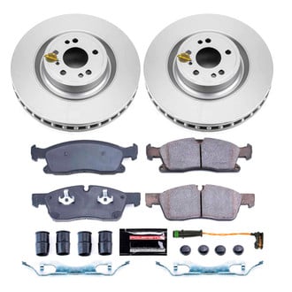 PowerStop® - Z17 Evolution Geomet® Plain Front Brake Kit
