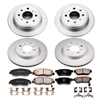 PowerStop® - Z17 Evolution Geomet® Plain Brake Kit