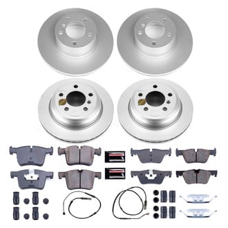 PowerStop® - Z17 Evolution Geomet® Plain Front and Rear Brake Kit