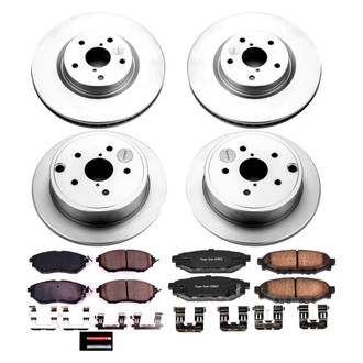 PowerStop® - Z17 Evolution Geomet® Plain Brake Kit