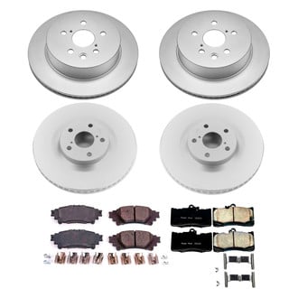 PowerStop® - Z17 Evolution Geomet® Plain Front and Rear Brake Kit