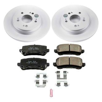 PowerStop® - Z17 Evolution Geomet® Plain Rear Brake Kit