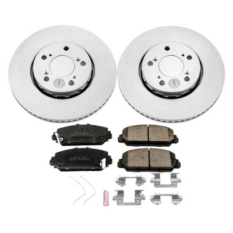 PowerStop® - Z17 Evolution Geomet® Plain Front Brake Kit