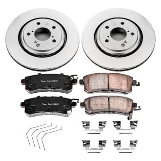 PowerStop® - Z17 Evolution Geomet® Plain Front Brake Kit