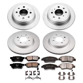 PowerStop® - Evolution Geomet® Z17 Plain Brake Kit