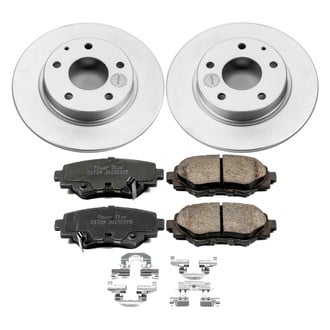 PowerStop® - Z17 Evolution Geomet® Plain Rear Brake Kit