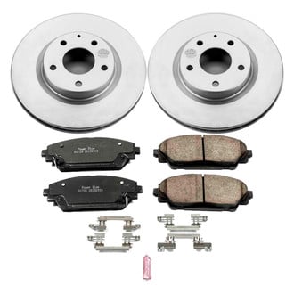 PowerStop® - Z17 Evolution Geomet® Plain Front Brake Kit