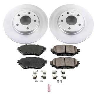 PowerStop® - Z17 Evolution Geomet® Plain Front Brake Kit