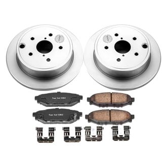 PowerStop® - Z17 Evolution Geomet® Plain Rear Brake Kit