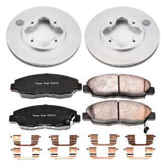 PowerStop® - Z17 Evolution Geomet® Plain Front Brake Kit
